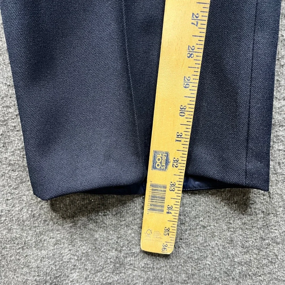 Vintage‎ Levis Action Slacks Mens 34x31 Navy Blue Fits 32x32 Made in USA  Pants